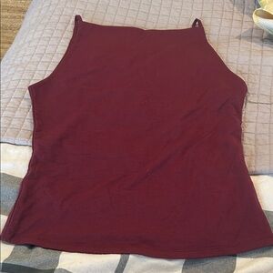 Banana Republic Factory Soft Stretch Square Neck Tank Top